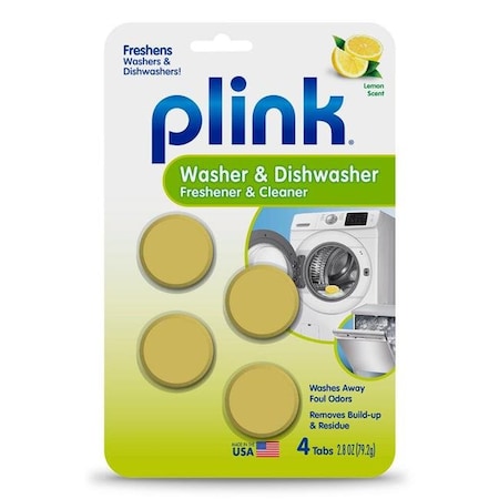Summit Brands Summit Brands 252052 Fresh Lemon Scented Washer & Dishwasher Freshener Cleaner - 4 Count 252052